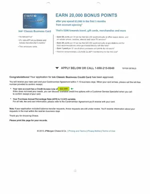 Funding approval letter