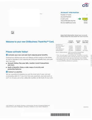 Funding approval letter