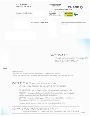 Funding approval letter